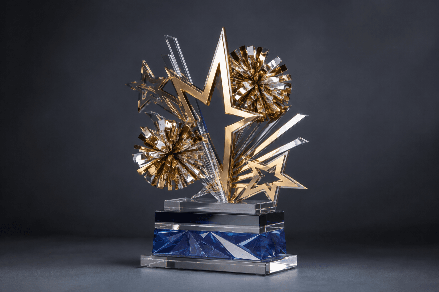 Cheer Championship Trophy custom product design concept